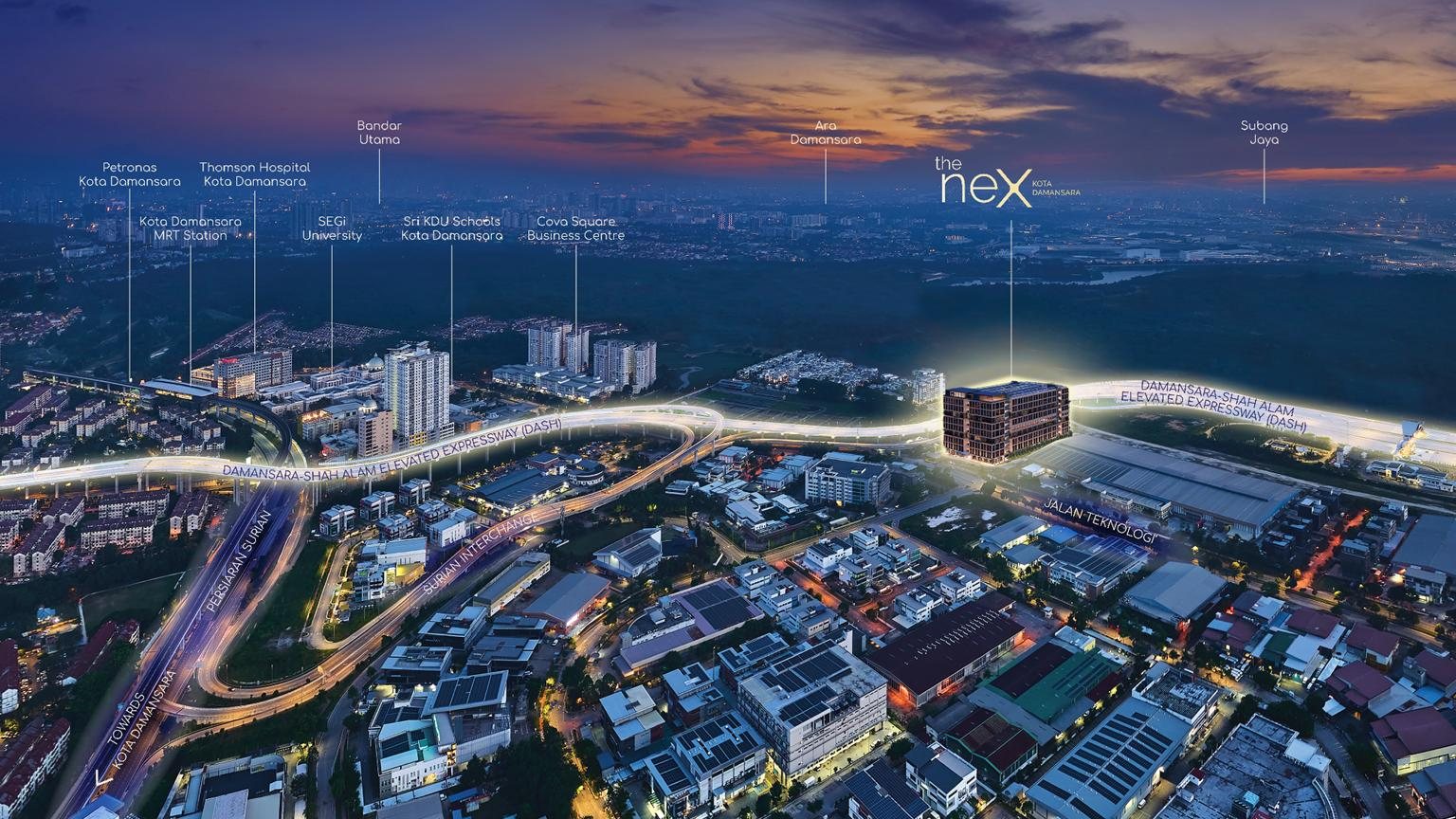 The NeX — hujung lengkok yang moden dan menegak